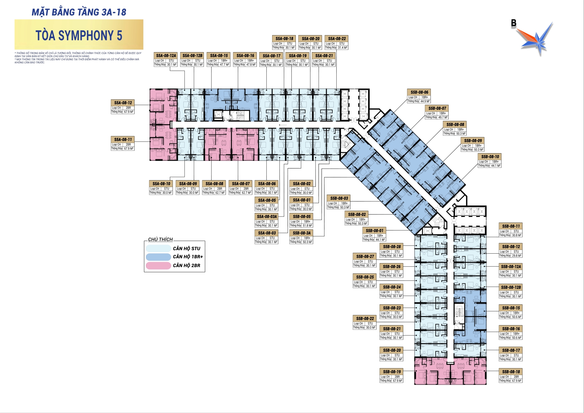 Layout Tang Dien Hinh Du An Sun Symphony 5 Sun Group Da Nang