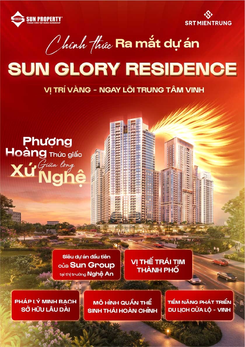 Dự án Sun Glory Residence Nghệ An