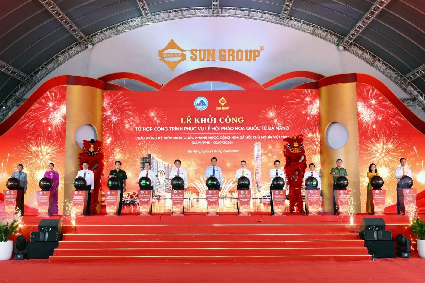Sun Galaxy Complex 26 le khoi cong sun galaxy complex