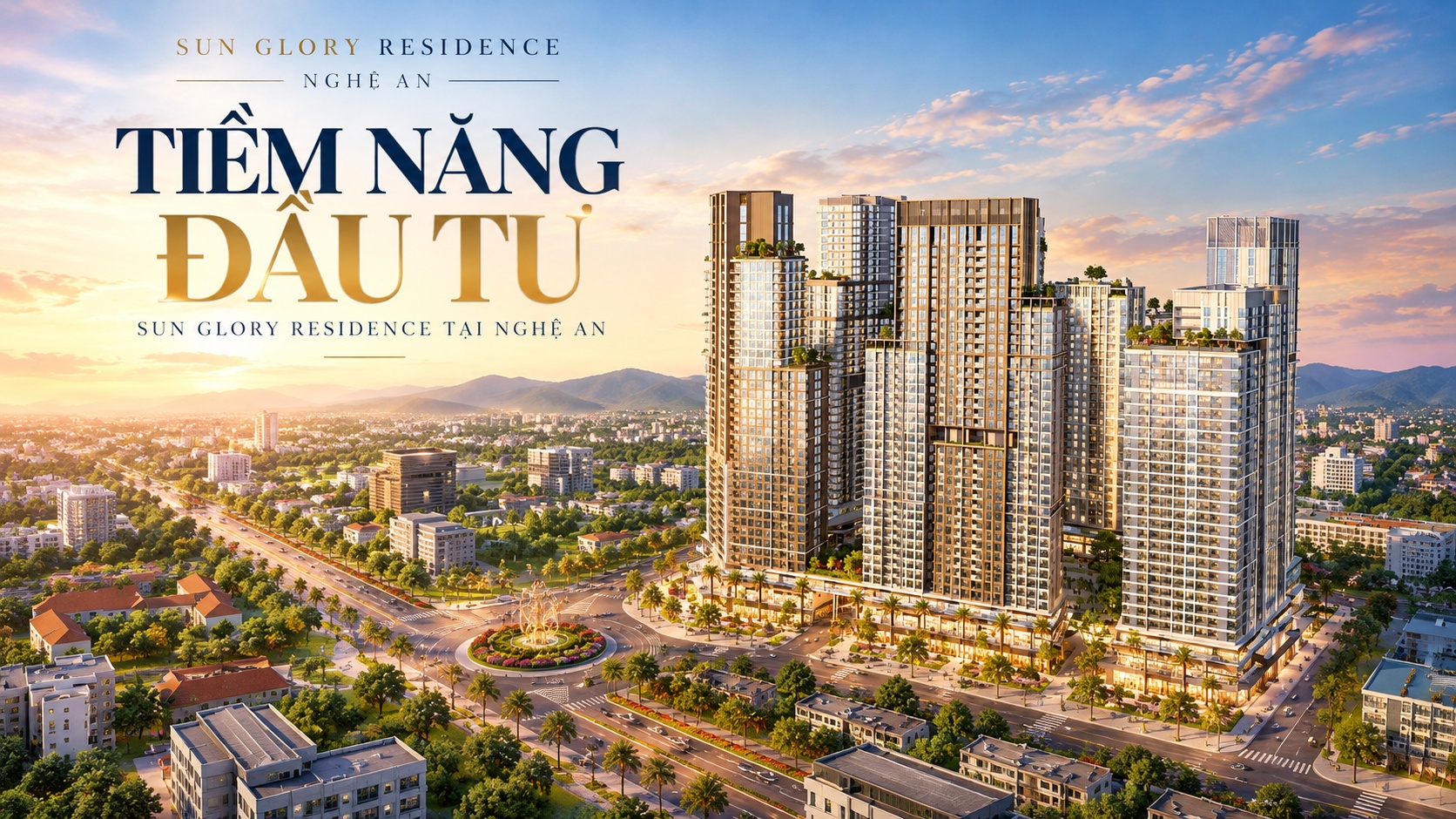 Tiem nang dau tu Sun Glory Residence tai Nghe An