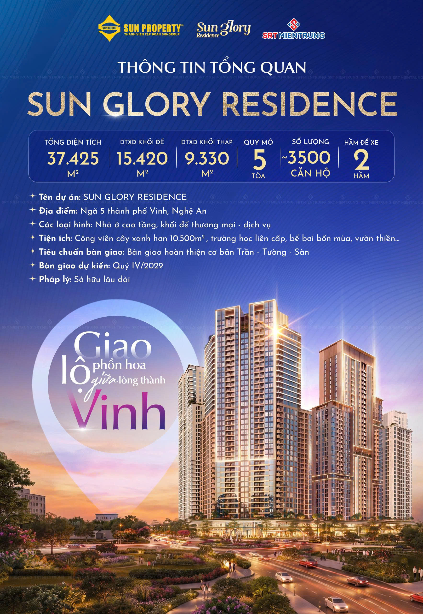 Tổng quan dự án Sun Glory Residence