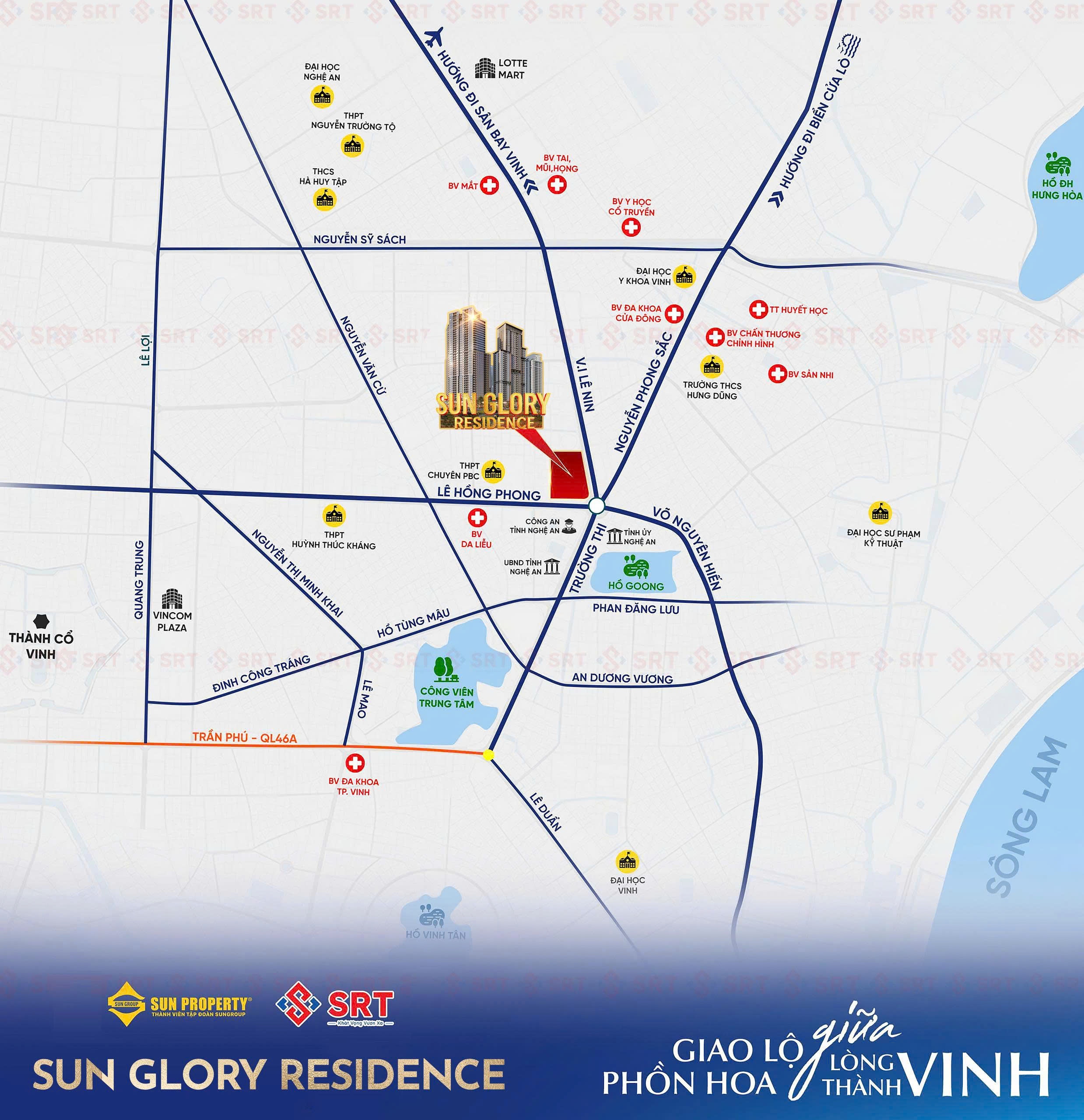 Vị trí Sun Glory Residence